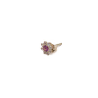 Ring Desert Star Green - Gold Earring | Pacret Studio