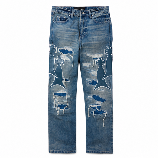 Jeans Blue Patch | WhoDecidesWar