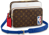 Sac messager marron monogrammé | Louis Vuitton x NBA