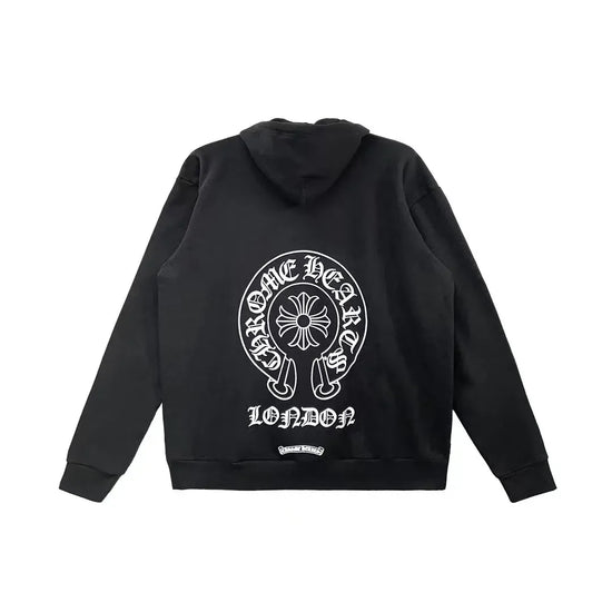 Zip Hoodie Black 'London exclusive' | Chrome Hearts