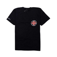 T-shirt Black Red Hollywood | Chrome Hearts