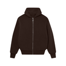 Zip Hoodie Mocca Brown | Perplex