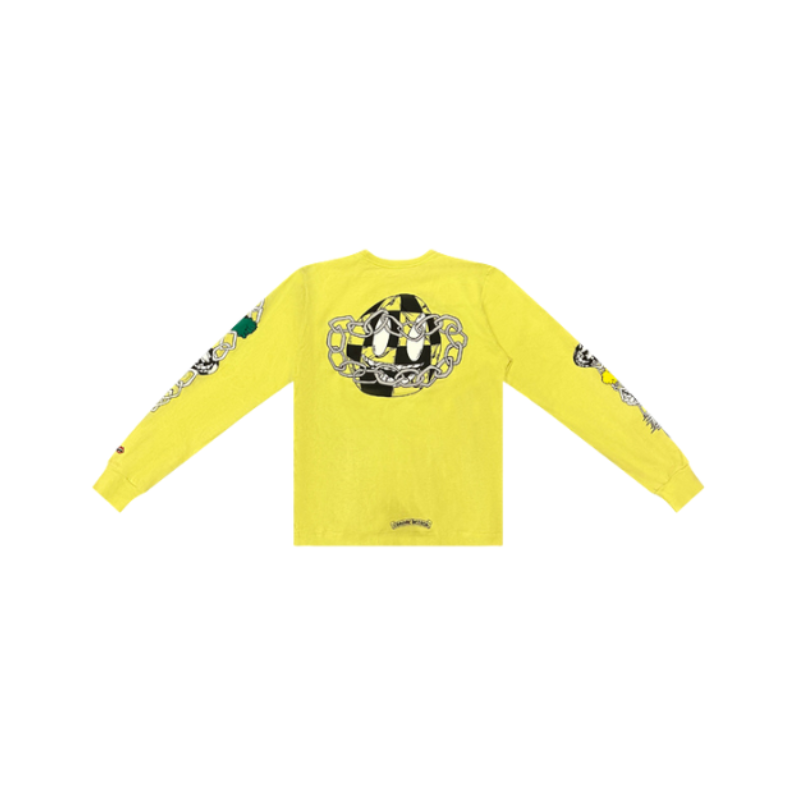 Longsleeve Matty Boy Lime Green Link  | Chrome Hearts