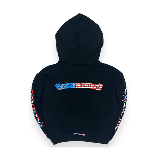 Hoodie America Black | Chrome Hearts x Matty Boy