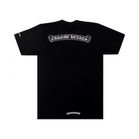 T-shirt Scroll Logo Black | Chrome Hearts