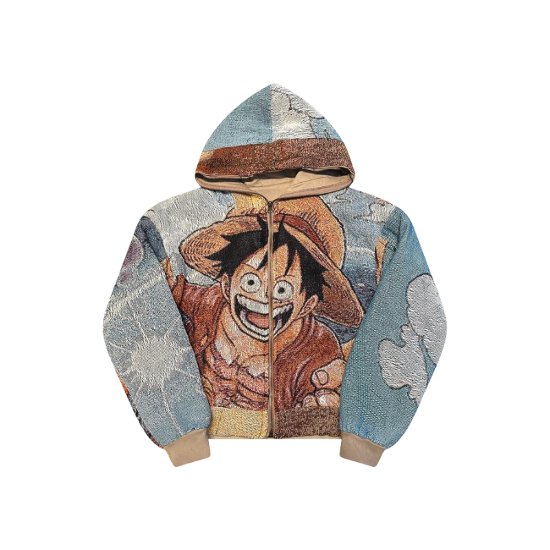 Zip Hoodie Luffy  | Dedictd