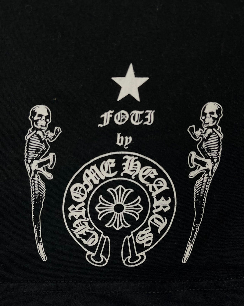 Chrome Hearts x Foti Black Horseshoe Tee