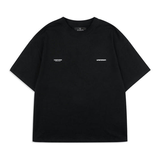 Tee UNKNOWN Black Uniform