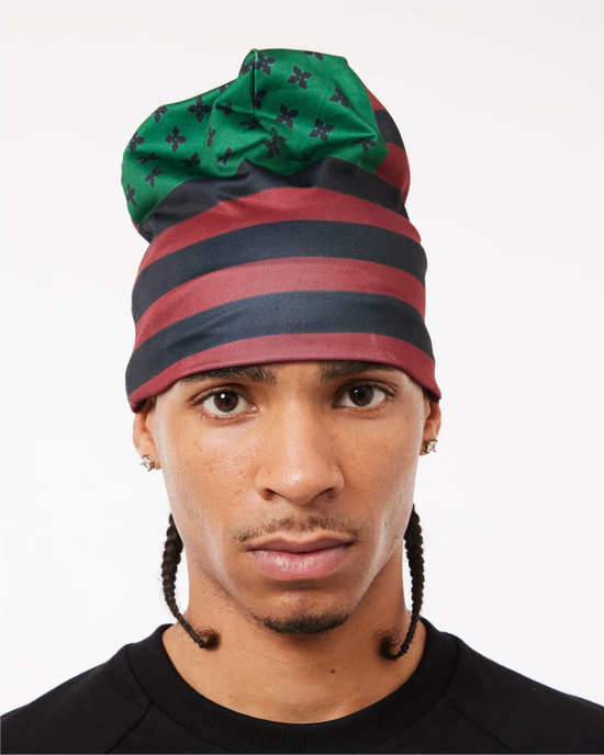 Beanie Big Skull Panafrican Flag | ABELA023