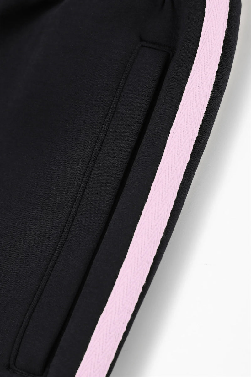 Joggers Relaxed PinkStripe Track Pants | Unknown