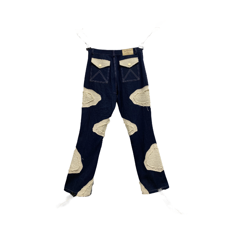 Pantalon PANTHERINAE Bleu