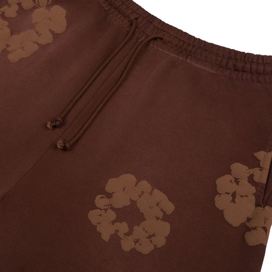 Joggers Mono Cotton Wreath Brown | Denim Tears