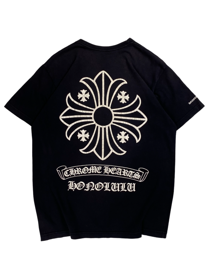 Chrome Hearts Black Honolulu Store Tee Vintage