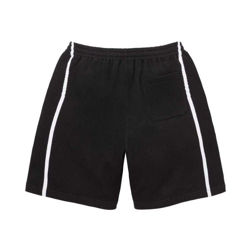 Short de football en tricot noir | Supreme x Umbro