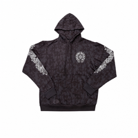 Hoodie Plus Cross All Over Print  | Chrome Hearts