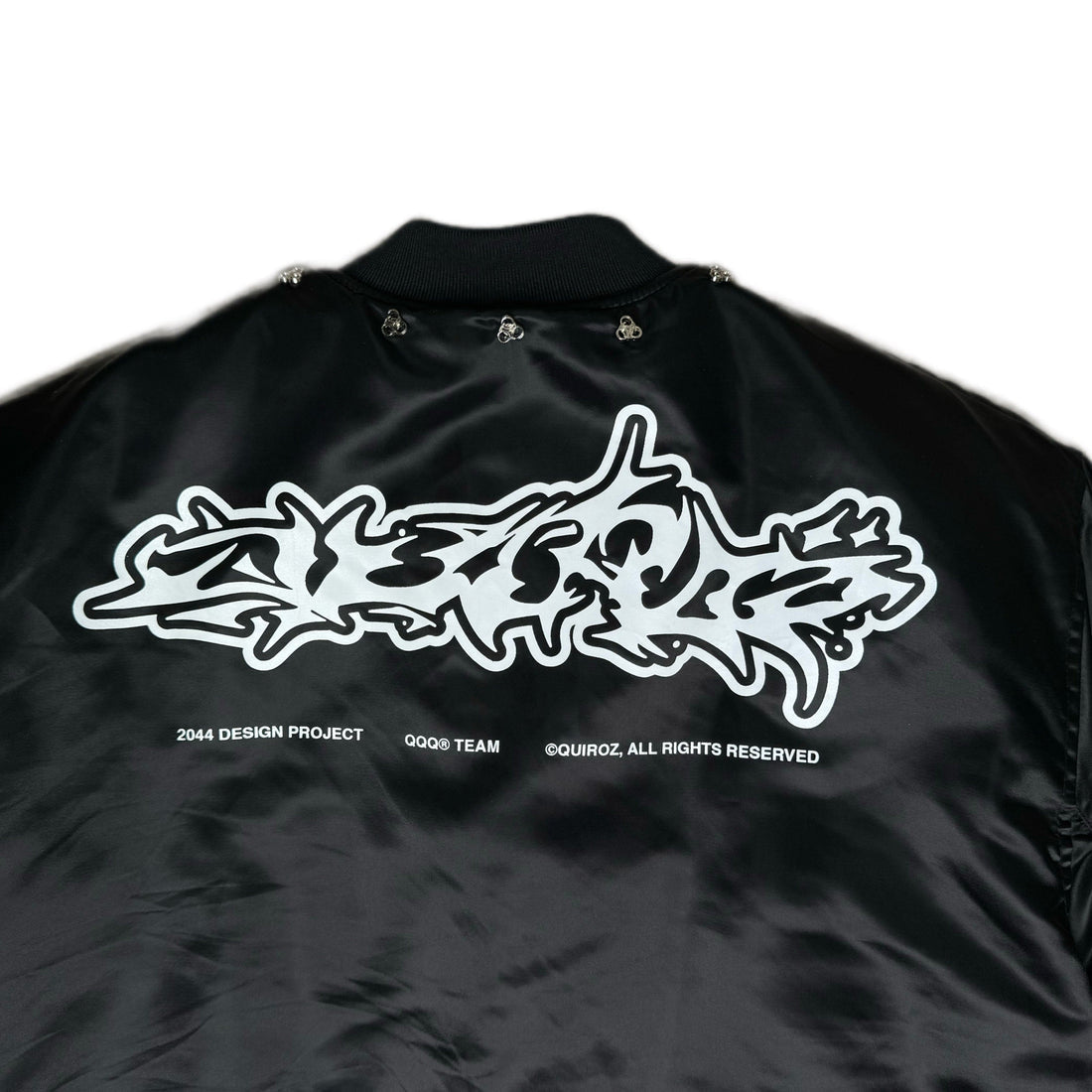 Bomber Jacket QUIROZ 2044® in Black