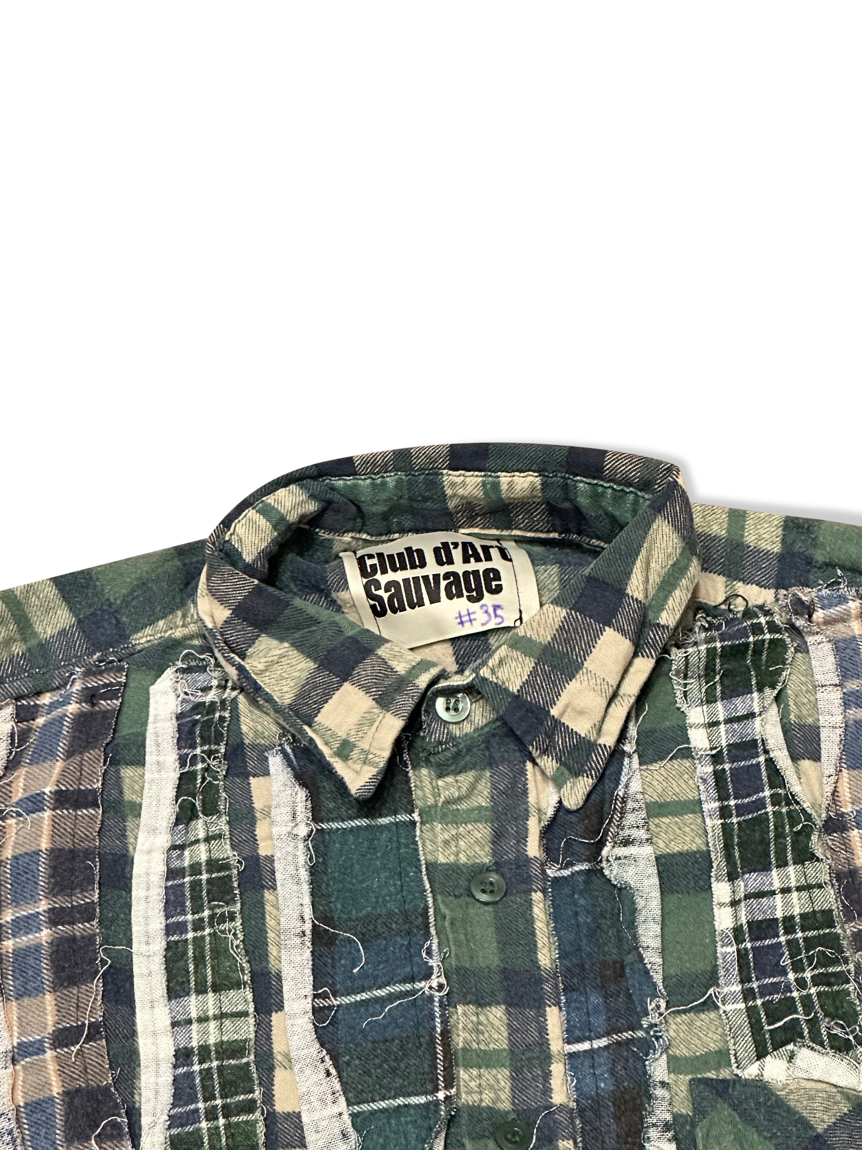 Shirt Worked #35 | Club D'art Sauvage