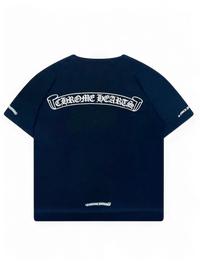 T-shirt Black Spellout Logo Tee Vintage | Chrome Hearts