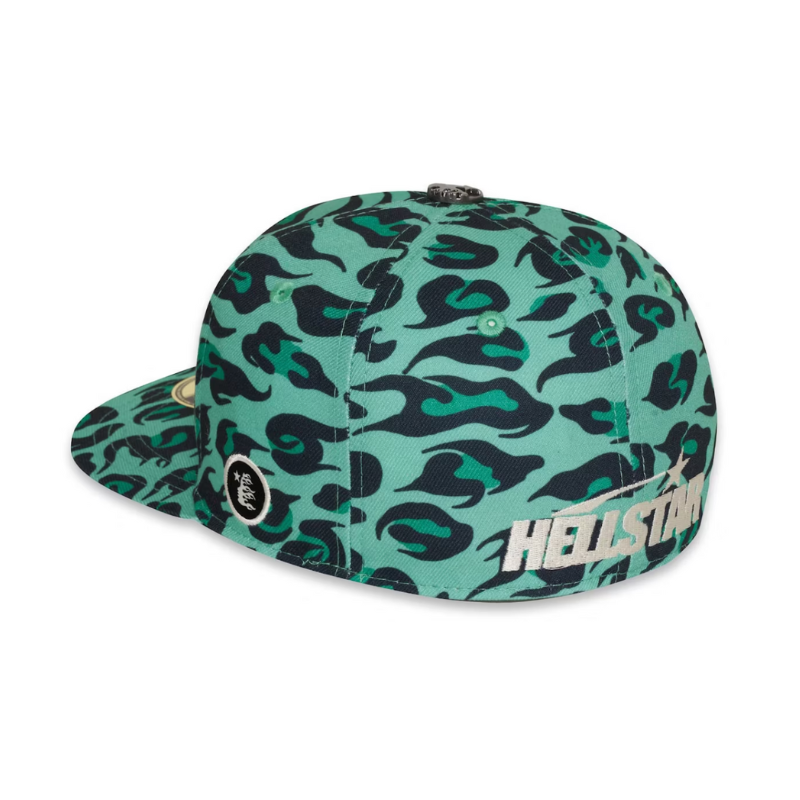 Cap HELLSTAR Cheetah green