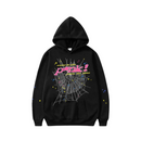 Hoodie P*nk 'Black' | Sp5der