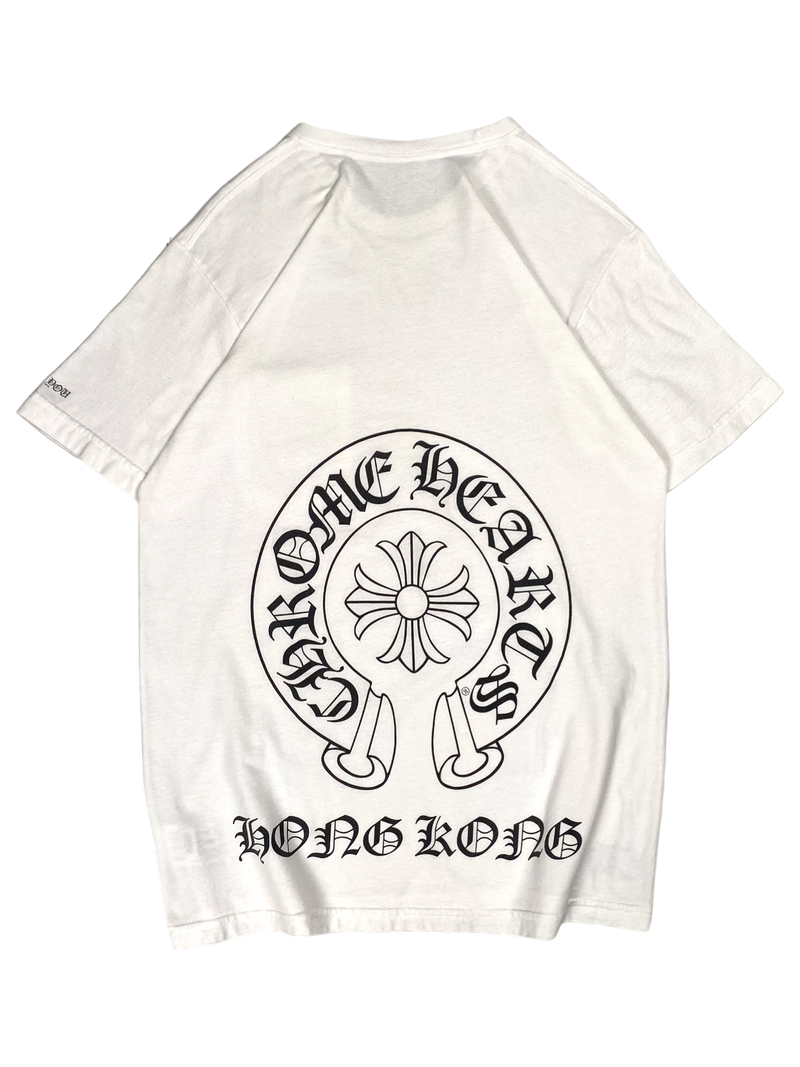 Chrome Hearts White Hong Kong Store Tee Vintage