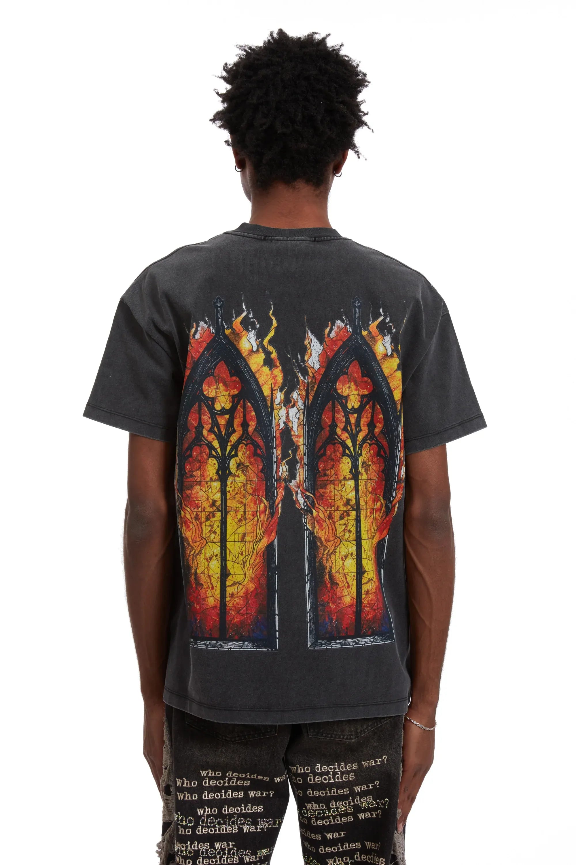 T-shirt Ember Chapel Coal | WhoDecidesWar — view 10