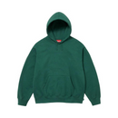 Hoodie Satin Appliqué Green | Supreme