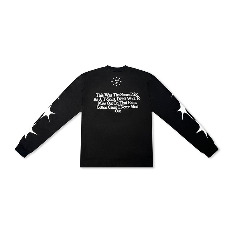 Longsleeve Cosmos Black | Année Lumière