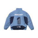 Jacket White Blue | Supreme x Ducati