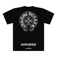 T-shirt Black New York Horseshoe | Chrome Hearts