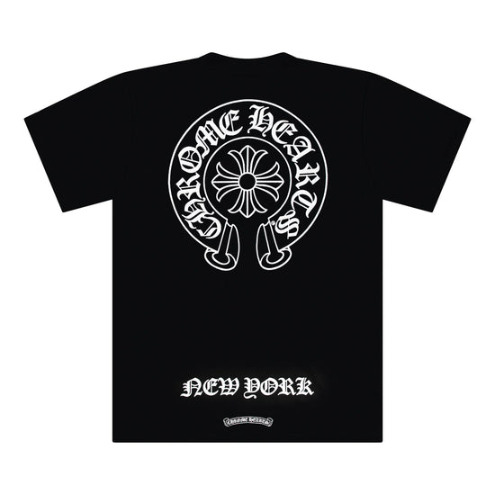 T-shirt Black New York Horseshoe | Chrome Hearts