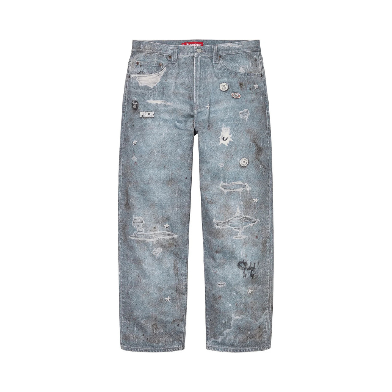 Pants Trompe L'oeil Denim | Supreme