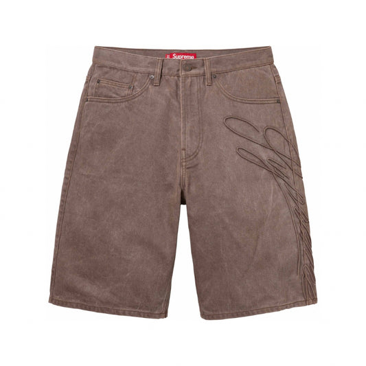 Script Supreme Baggy Brown Short