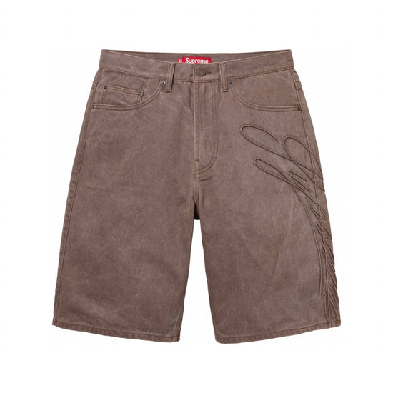 Shorts Script Brown | Supreme
