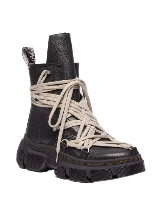 Hi-top Sole Boot Black | Doc Martens x Rick Owens