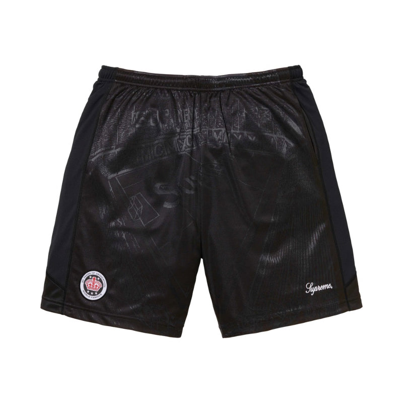 Short SUPREME Jacquard Soccer Black