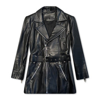 Leather Jacket Leather Black | Chrome Hearts