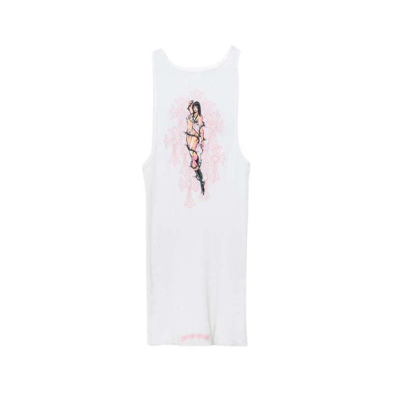 Tank Top Deadly Doll White | Chrome Hearts