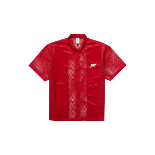 Supreme Nike Mesh S/S Shirt Red