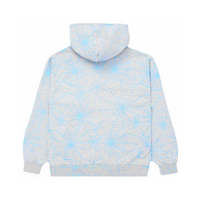Hoodie AOP Grey/Blue  | Sp5der