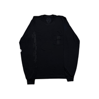 Longsleeve Miami Exclu Tonal Black | Chrome Hearts