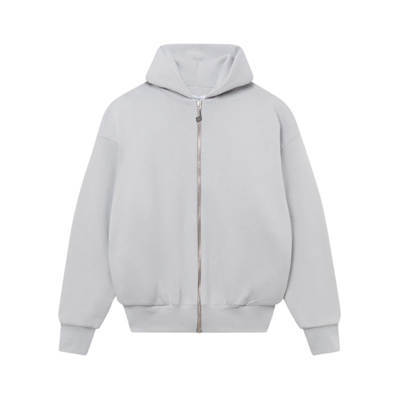 Zip Hoodie Stone Grey | Perplex