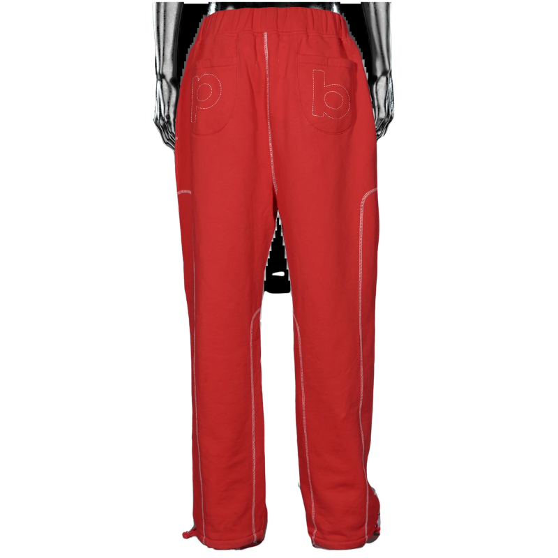 Joggers - Red | Pierre Bassene