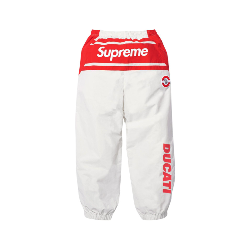 Supreme Ducati Track Pants White