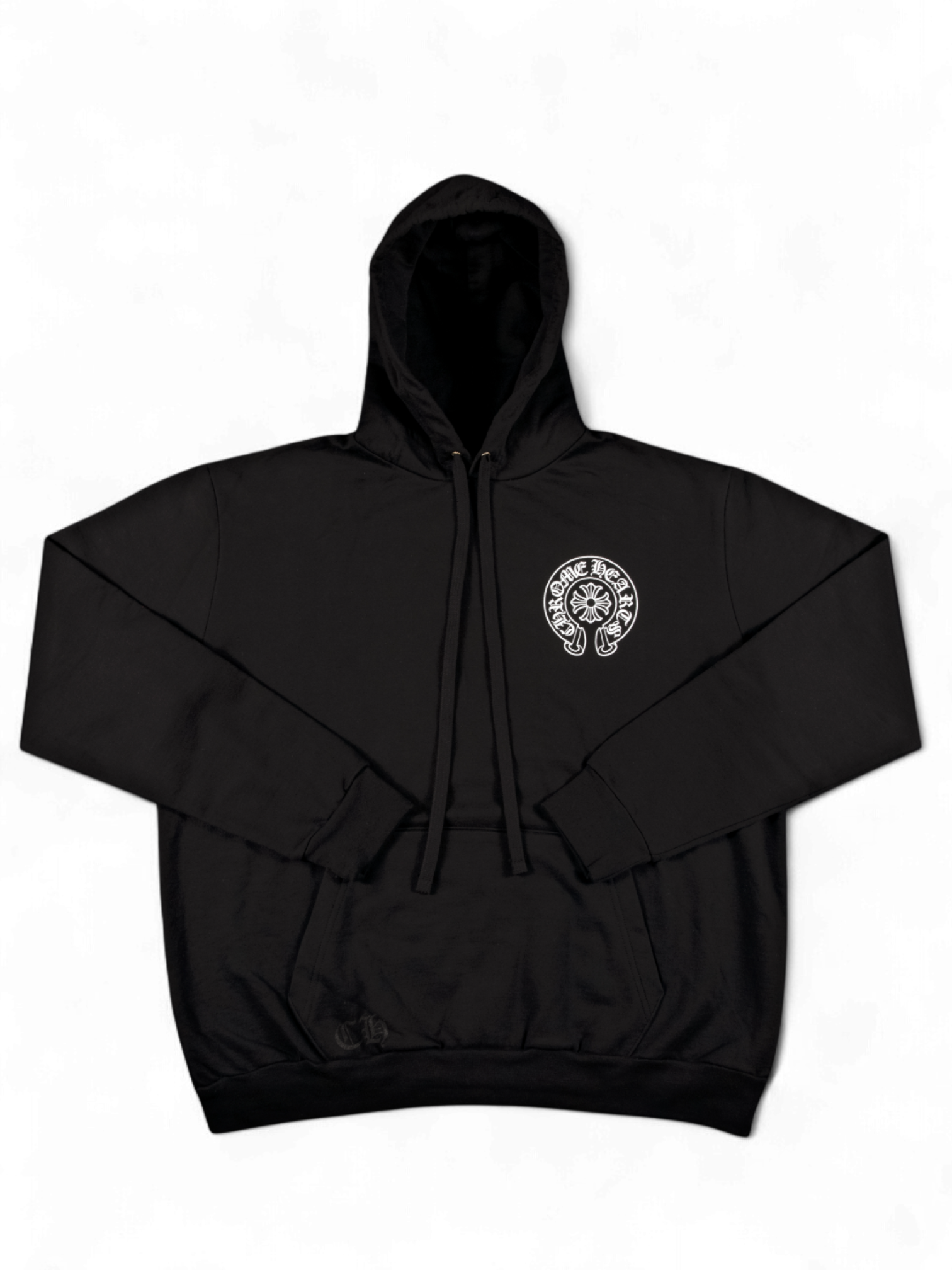 Hoodie Osaka Exclusive Horseshoe Black | Chrome Hearts – Maison Guava