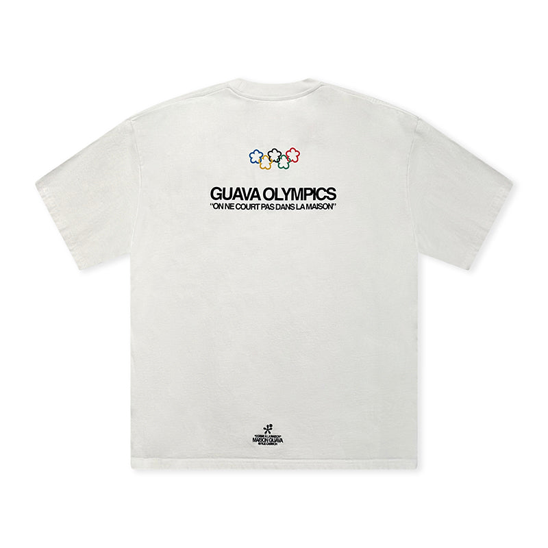 T-Shirt MAISON GUAVA Olympics White