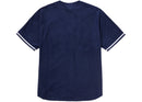 T-shirt Baseball Shirt Navy | Supreme