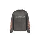 Longsleeve Flame Vintage Black | Lord Culture