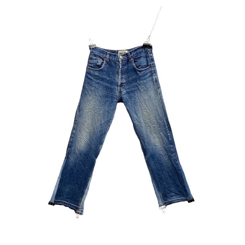 Levi's CLUB D'ART SAUVAGE bleu délavé flared