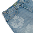 Denim Shorts Laser Wreath  | Denim Tears